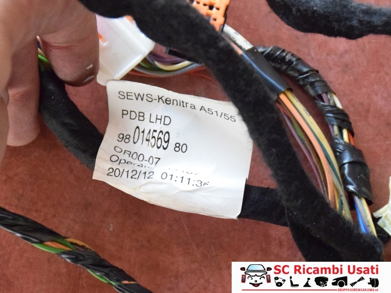 Cablaggio Cruscotto Citroen C3 2013 9801456980 - 27907 Cablaggio Cruscotto Citroen C3 2013 9801456980 - 27907