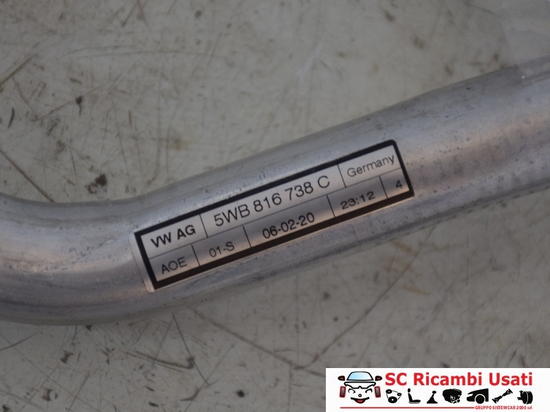 Tubo Aria Condizionata Audi Q2 5WB816738C - 31534