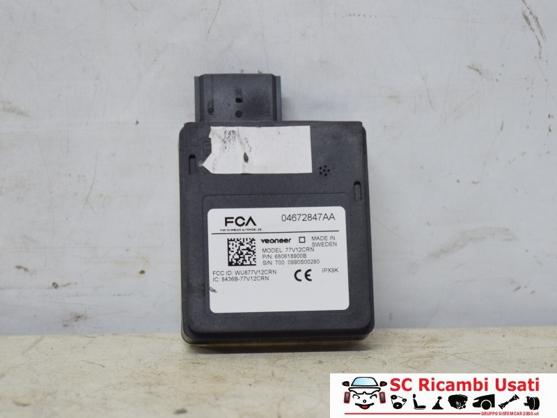 04672847AA CENTRALINA RILEVATORE SPAZIATURA RADAR DI DISTANZA JEEP Compass Serie diesel
