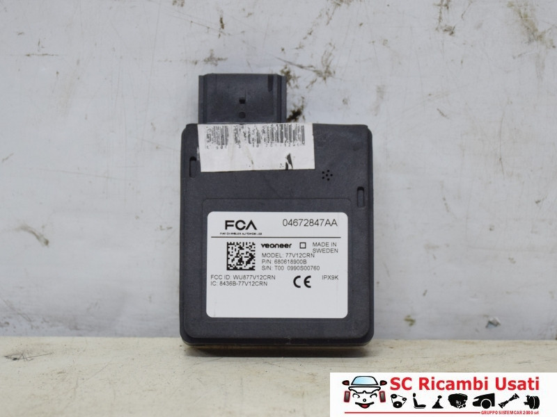 04672847AA 04672847AA CENTRALINA RILEVATORE SPAZIATURA RADAR DI DISTANZA JEEP Compass Serie diesel