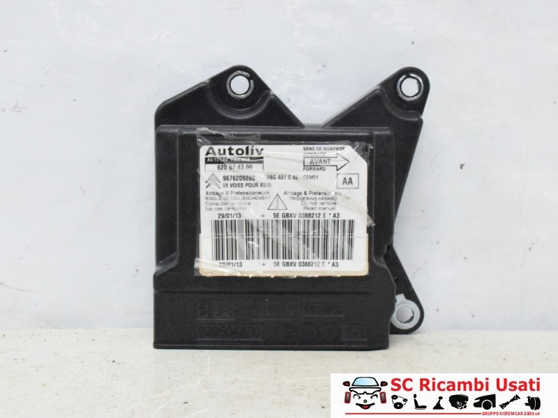CENTRALINA AIRBAG CITROEN C3 2° Serie 9676209280 (05>10)