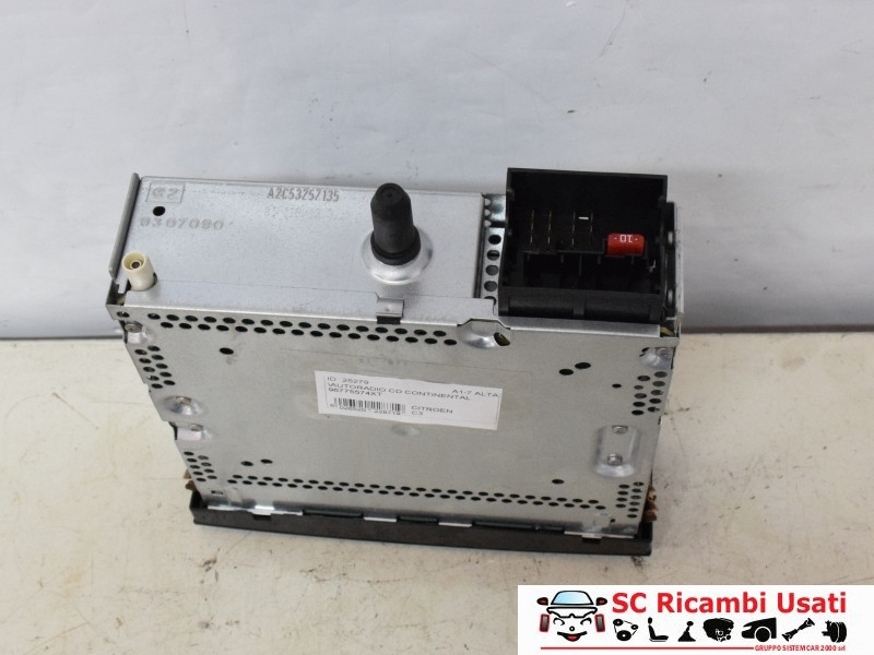 AUTORADIO CITROEN C3 2° Serie 96775574XT (05>10)