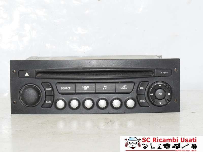 AUTORADIO CITROEN C3 2° Serie 96775574XT (05>10)