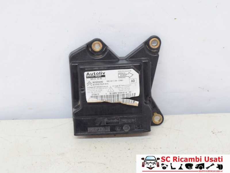 CENTRALINA AIRBAG CITROEN C3 2° Serie 9676209280 (05>10)