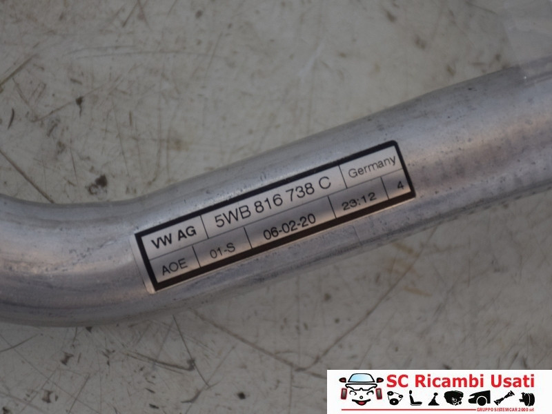 5WB816738C 5WB816738C TUBO ARIA CONDIZIONATA AUDI Q2 Serie (GAB) diesel