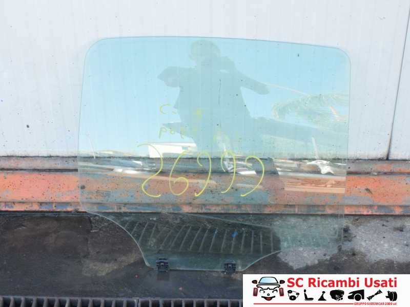 Vetro Scendente Posteriore Destro Citroen C3 - 26999 Vetro Scendente Posteriore Destro Citroen C3 - 26999