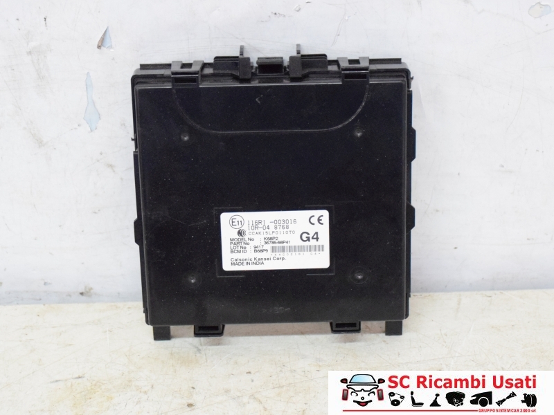 Body Computer Suzuki Baleno 1.2 Vvt 3678568P41 116R1003016 - 31376 Body Computer Suzuki Baleno 1.2 Vvt 3678568P41 116R1003016 - 31376