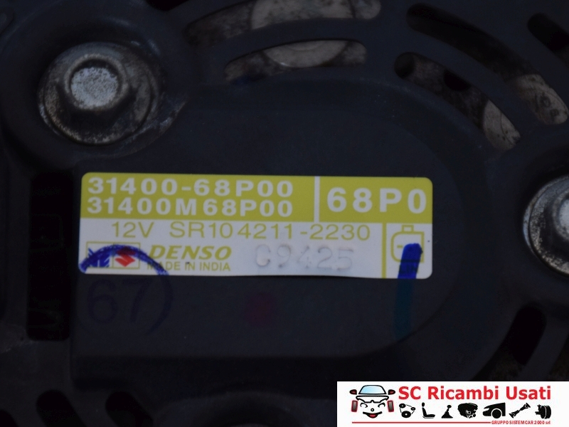 Alternatore Suzuki Baleno 1.2 Vvt 3140068P00 31400M68P00000 - 31429 Alternatore Suzuki Baleno 1.2 Vvt 3140068P00 31400M68P00000 - 31429