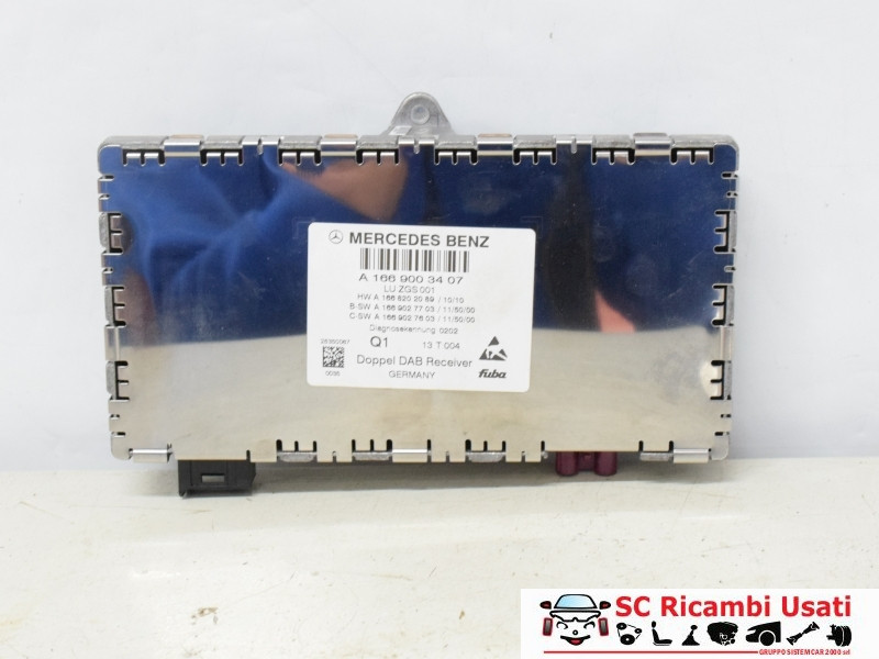 CENTRALINA AUTORADIO MERCEDES Classe A Serie (W176) A1669003407 (12>18)