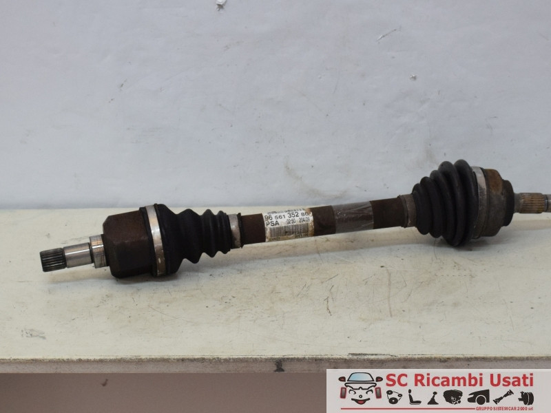 SEMIASSE ANTERIORE SINISTRO CITROEN C3 2° Serie 9656135280 (05>10)