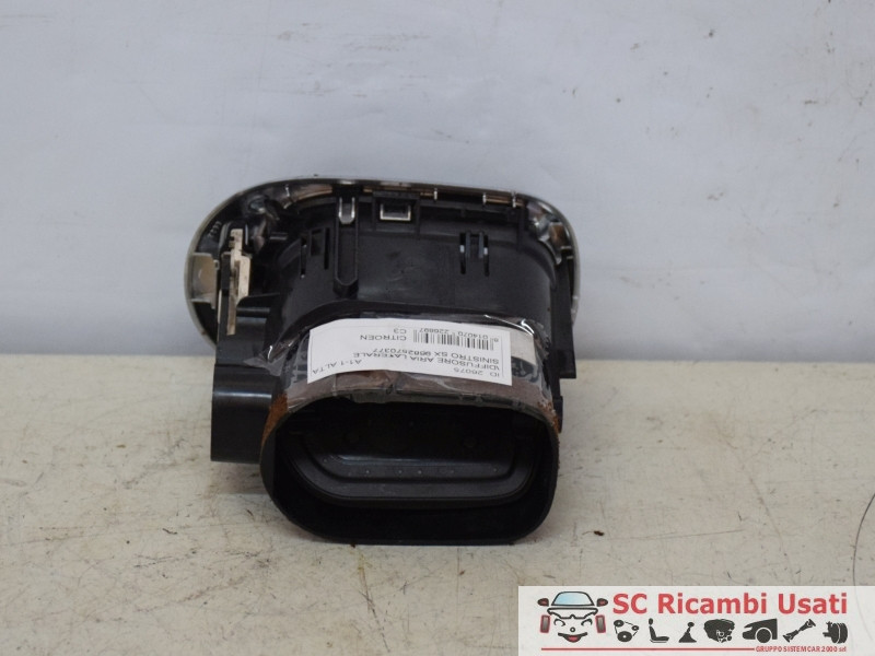 BOCCHETTA ARIA CRUSCOTTO DX CITROEN C3 2° Serie 9682570377 (05>10)