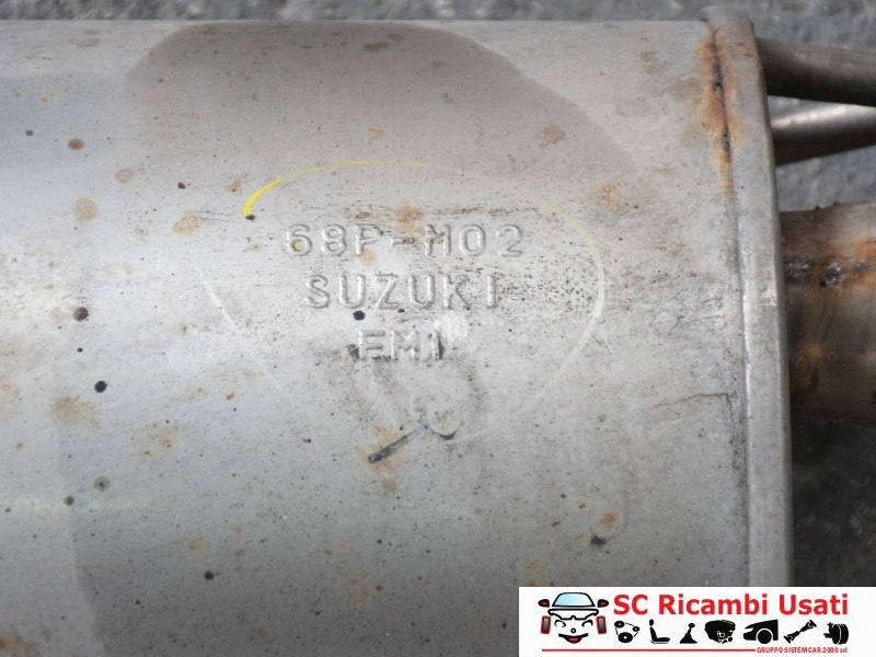 MARMITTA COMPLETA DI TERMINALE SCARICO SUZUKI Baleno Serie 68PM01 (16>)