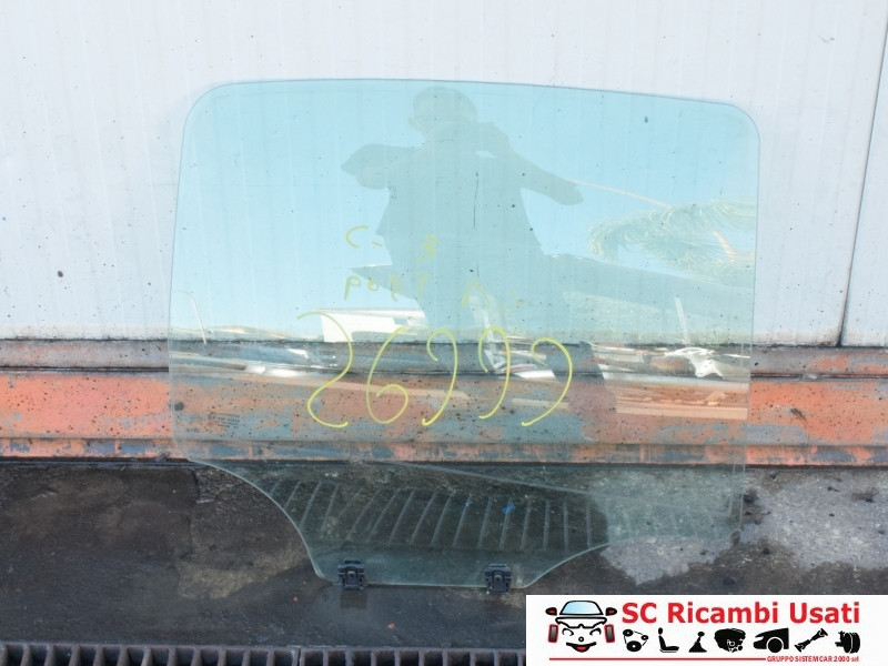 VETRO SCENDENTE POSTERIORE DESTRO CITROEN C3 2° Serie (05>10)