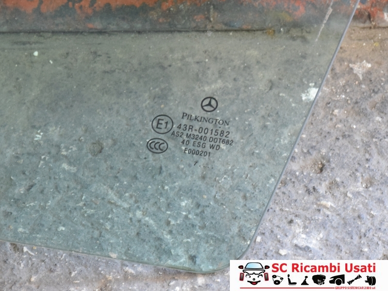 Vetro Posteriore Sinistro Mercedes Classe C W204  - 24165