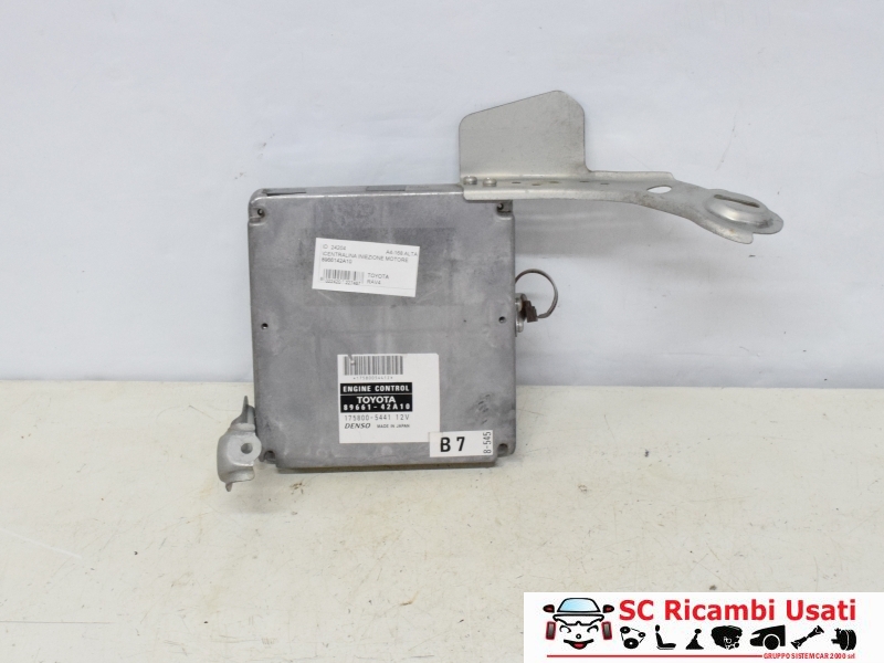 Centralina Motore Toyota Rav 4 2.0 D4d 8966142A10 - 24204 Centralina Motore Toyota Rav 4 2.0 D4d 8966142A10 - 24204