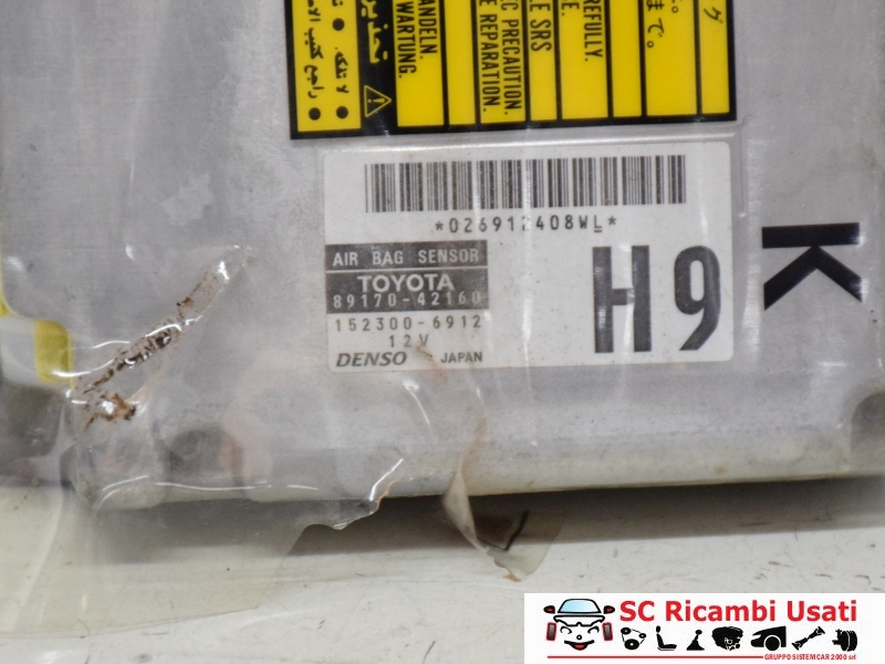 Centralina Airbag Toyota Rav 4 8917042160 - 24208 Centralina Airbag Toyota Rav 4 8917042160 - 24208