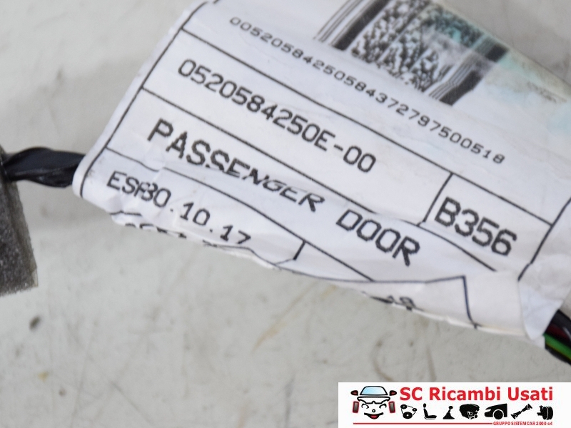 Cablaggio Porta Anteriore Destra Fiat Tipo 52058425 - 25177