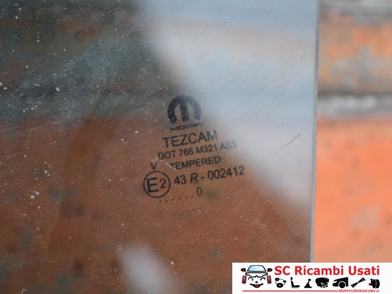 Vetro Posteriore Sinistro Fiat Tipo Sw - 26632 Vetro Posteriore Sinistro Fiat Tipo Sw - 26632