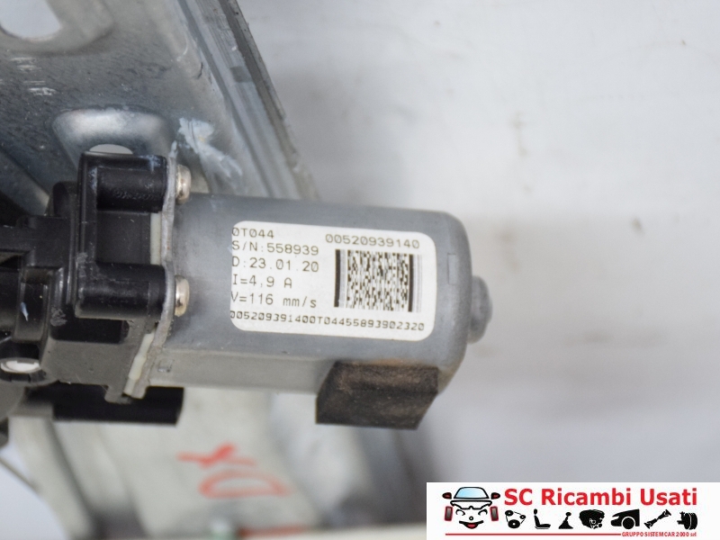 Alzavetro Posteriore Destro Fiat Tipo 52093914 52072859 - 27440