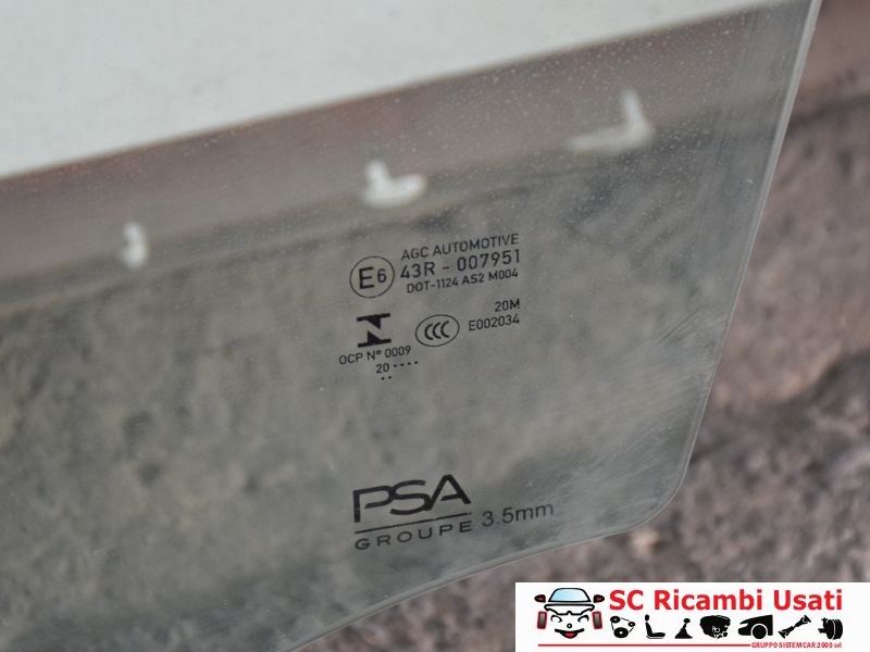 Vetro Anteriore Sinistro Opel Corsa F - 30786 Vetro Anteriore Sinistro Opel Corsa F - 30786