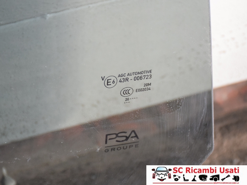 Vetro Posteriore Destro Opel Corsa F - 30787 Vetro Posteriore Destro Opel Corsa F - 30787
