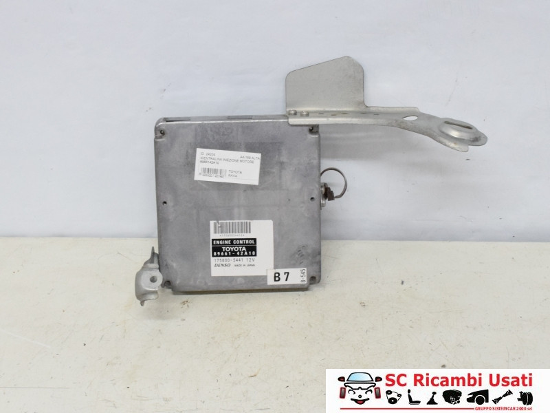 8966142A10 8966142A10 CENTRALINA MOTORE TOYOTA Rav4 4° Serie diesel