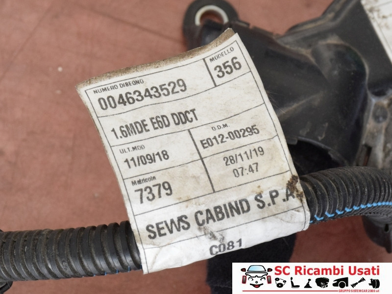 46343529 46343529 CABLAGGIO ELETTRICO MOTORE FIAT Tipo Serie (357) Berlina diesel