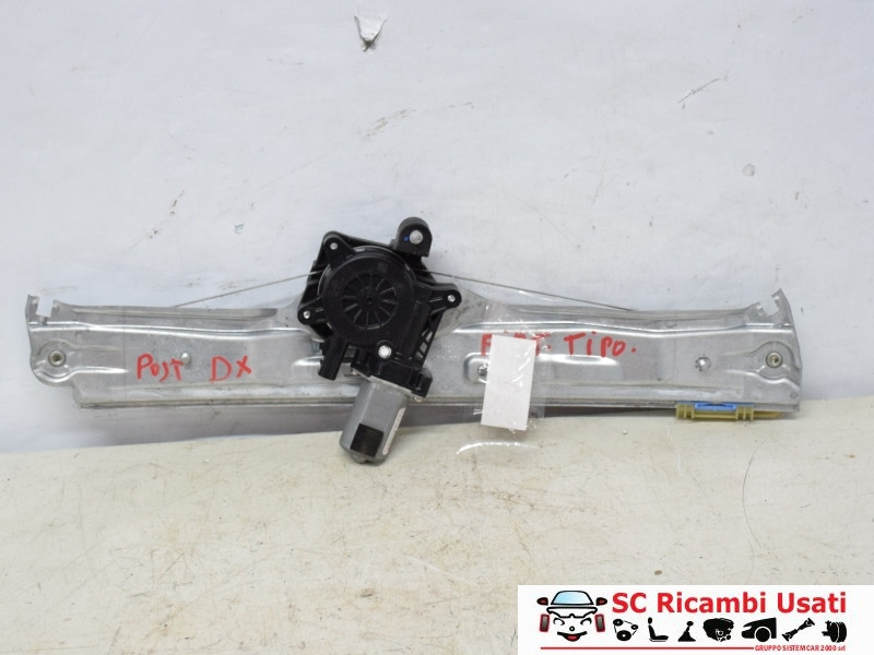 MOTORINO ALZAVETRO POSTERIORE DESTRA FIAT Tipo Serie (357) Berlina 52093914 (16>20)