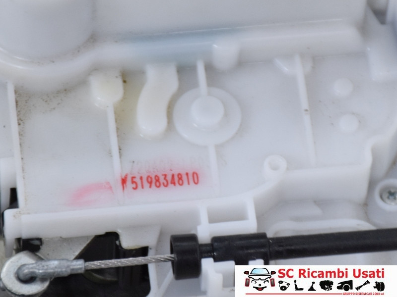 SERRATURA POSTERIORE SINISTRA FIAT Tipo Serie (357) Berlina 51983481 (16>20)