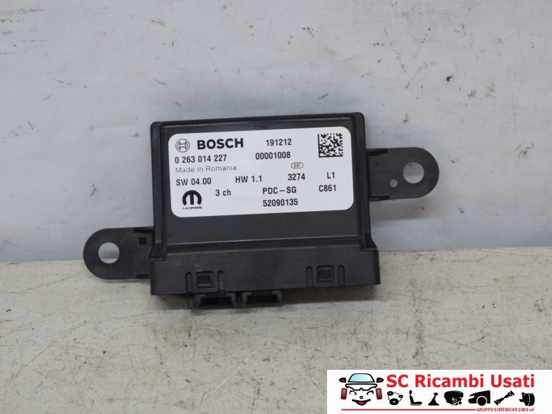 Centralina Sensori Di Parcheggio Fiat Tipo 52090135 - 27490 Centralina Sensori Di Parcheggio Fiat Tipo 52090135 - 27490