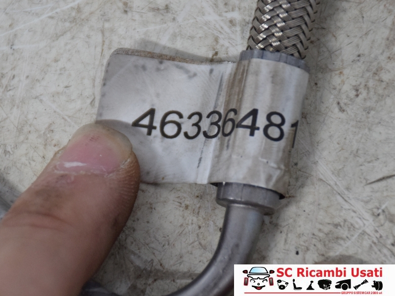 Tubo Olio Turbina Fiat Tipo 1.6 Multijet 46336481 - 27554 Tubo Olio Turbina Fiat Tipo 1.6 Multijet 46336481 - 27554