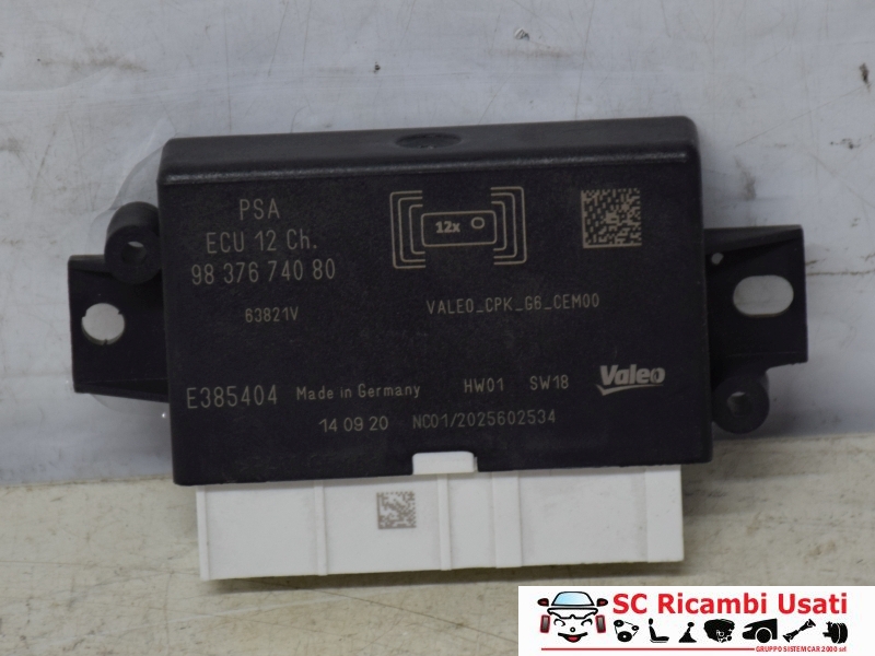Centralina Sensori Di Parcheggio Opel Corsa F 9837674080 - 31106