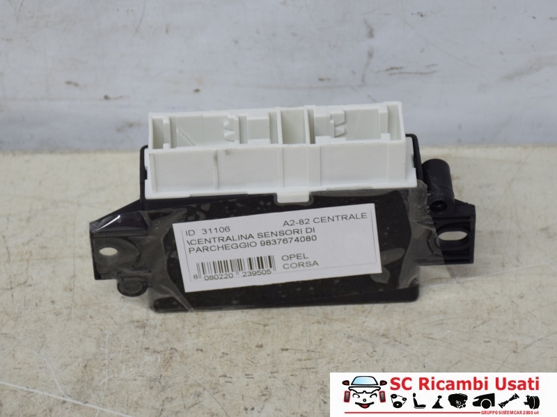 Centralina Sensori Di Parcheggio Opel Corsa F 9837674080 - 31106