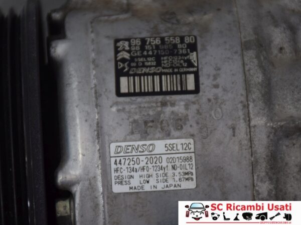 Compressore Clima Opel Corsa F 1.5 Cdti 9675655880