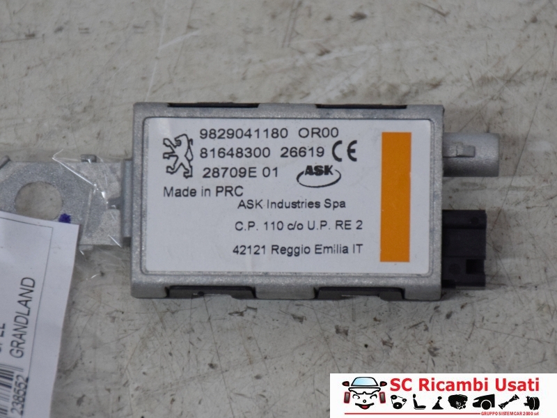 Centralina Amplificatore Antenna Opel Grandland X 9829041180 - 32701