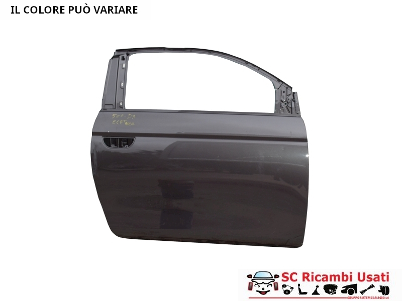 Porta Destra Fiat 500 Elettrica - N00137 Porta Destra Fiat 500 Elettrica - N00137