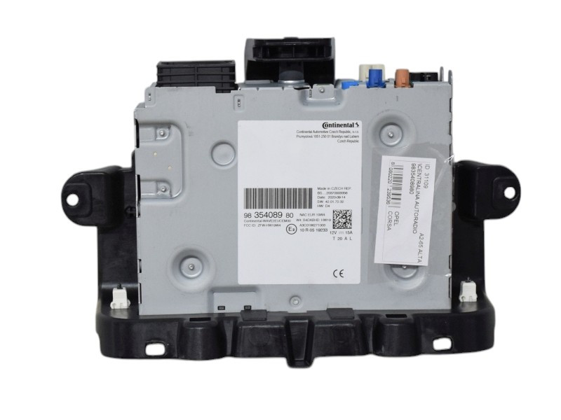 AUTORADIO OPEL Corsa F Serie 9835408980 (19>)