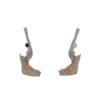 CERNIERE COFANO ANTERIORE DX E SX FIAT Tipo Serie (357) Berlina 52122008 (16>20)