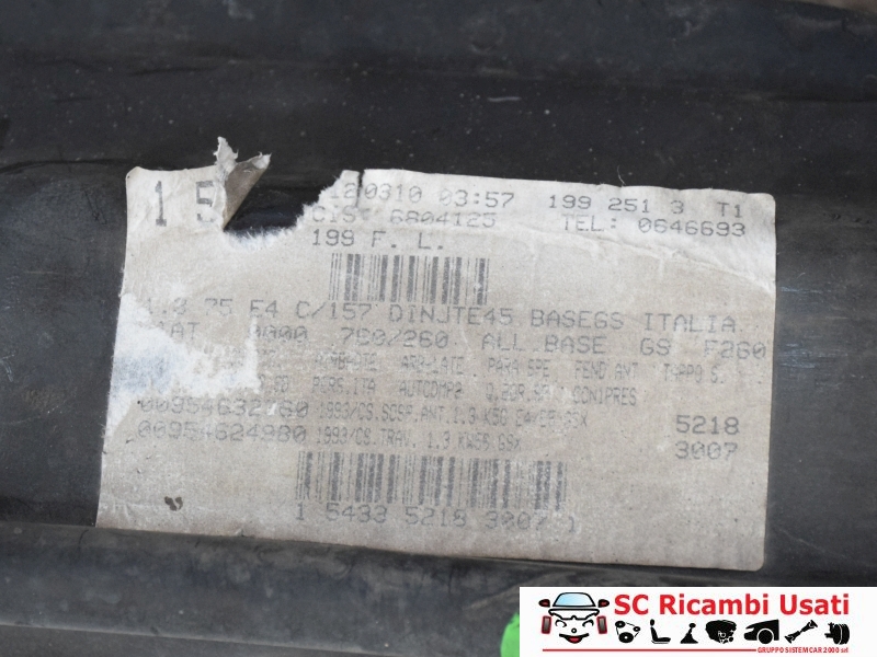 Culla Motore Fiat Punto Evo 1.3 Multijet 50518354 - 24976