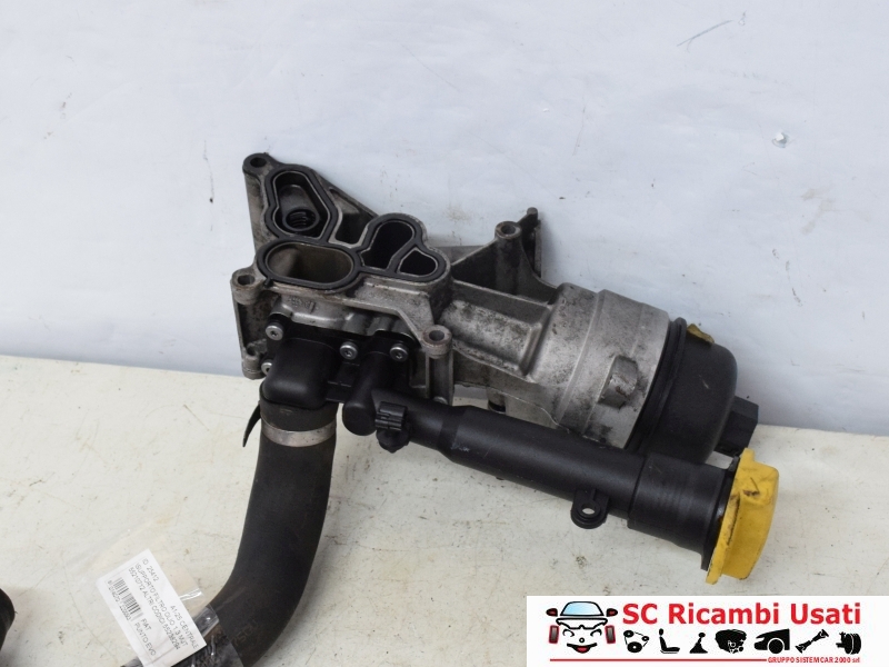 Supporto Filtro Olio Fiat Punto Evo 1.3 Multijet 55210712 - 25412 Supporto Filtro Olio Fiat Punto Evo 1.3 Multijet 55210712 - 25412