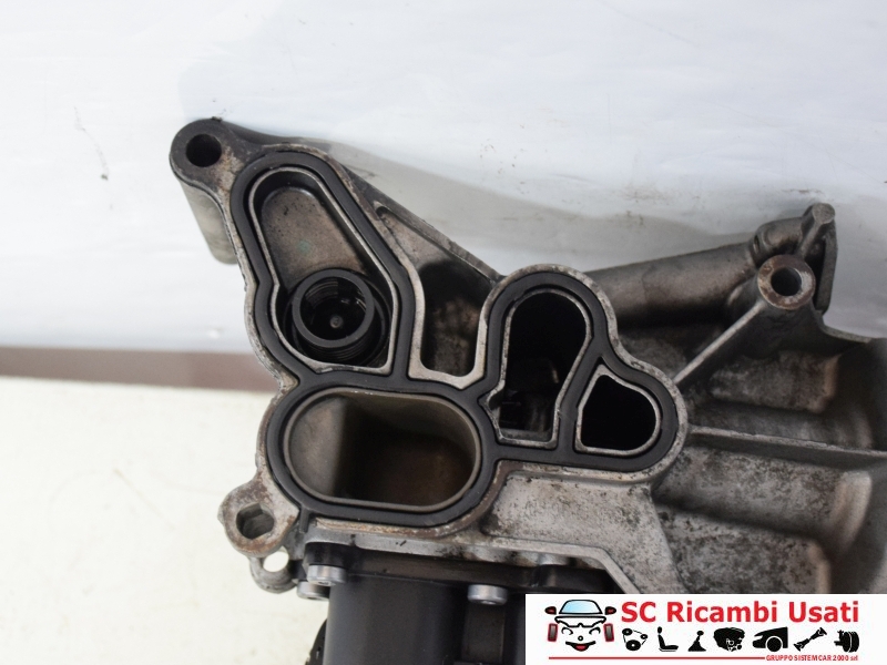 Supporto Filtro Olio Fiat Punto Evo 1.3 Multijet 55210712 - 25412 Supporto Filtro Olio Fiat Punto Evo 1.3 Multijet 55210712 - 25412