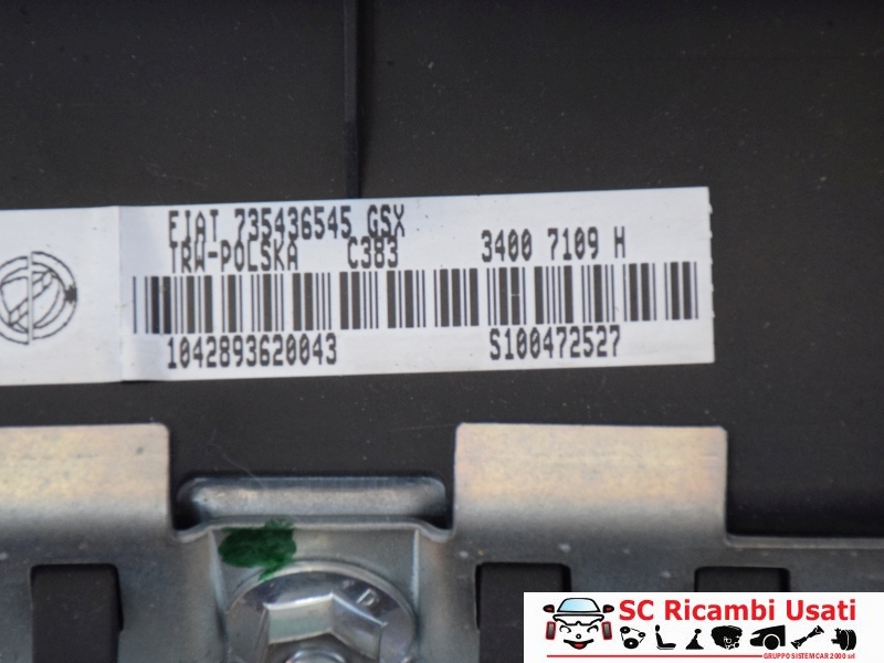 Airbag Passeggero Fiat Panda 735436545 - 25648