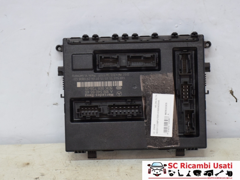 Body Computer Mercedes Classe A W169 A1695405545 - 25698 Body Computer Mercedes Classe A W169 A1695405545 - 25698