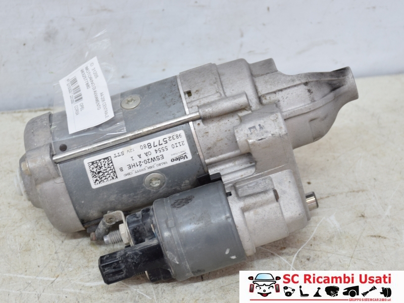 Motorino Avviamento Opel Corsa F 1.5 Cdti 9832577880 10.000KM - 31205