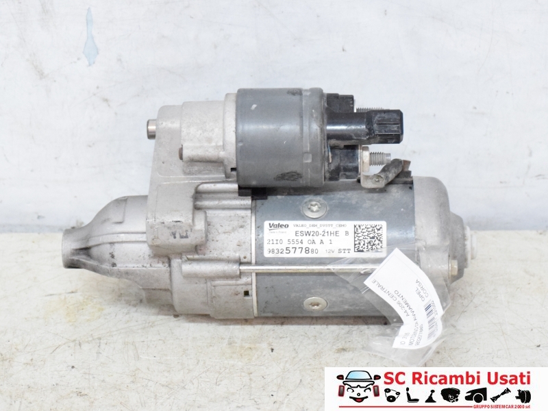 Motorino Avviamento Opel Corsa F 1.5 Cdti 9832577880 10.000KM - 31205