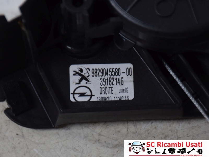 Alzavetro Posteriore Destro Opel Corsa F 9829045580 - 31237 Alzavetro Posteriore Destro Opel Corsa F 9829045580 - 31237