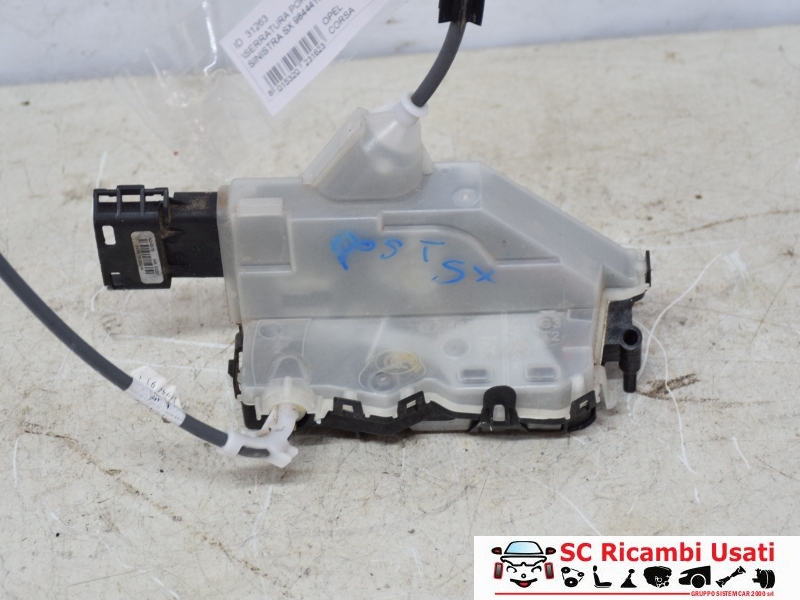 Serratura Porta Posteriore Sinistra Opel Corsa F 9844413180 - 31263