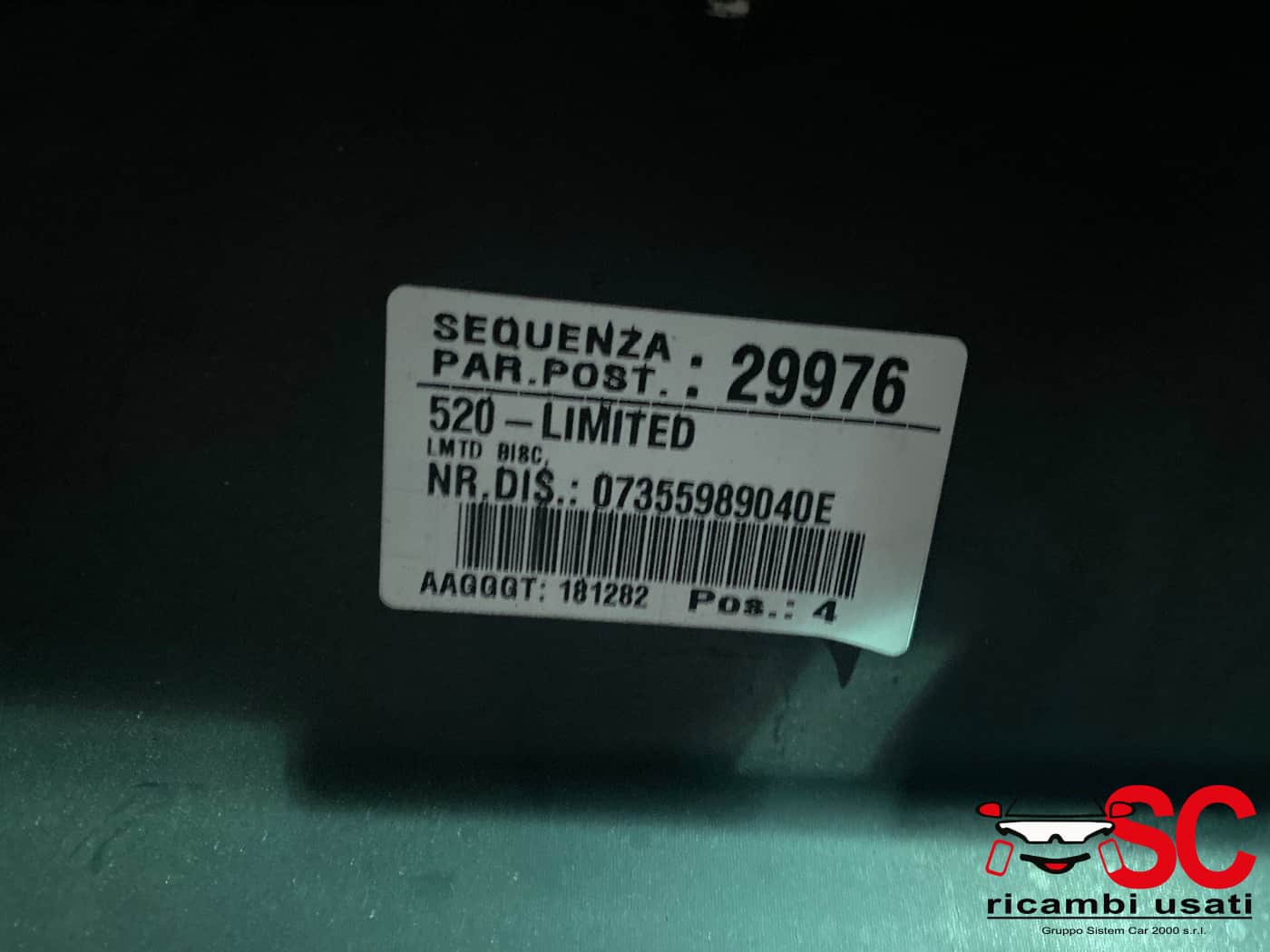 Paraurti Posteriore Jeep Renegade  - 31779