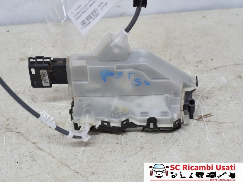 SERRATURA POSTERIORE SINISTRA OPEL Corsa F Serie 9844413180 (19>)