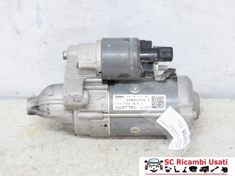 MOTORINO D' AVVIAMENTO OPEL Corsa F Serie 9832577880 diesel (19>)